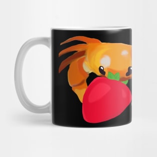 Crab Eating a Strawberry Mug